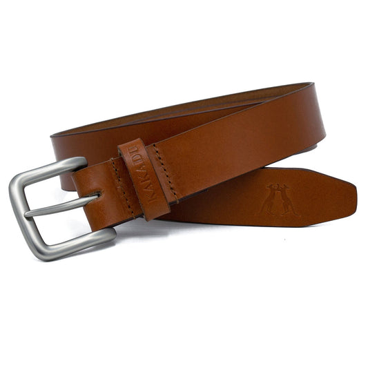 Kakadu Rustler Belt Single Keeper - Tan