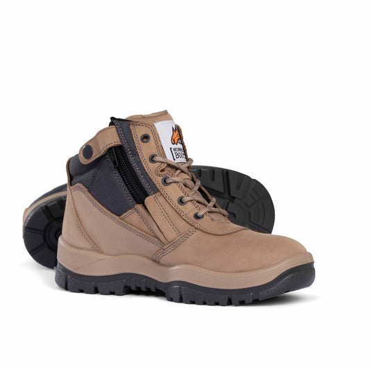 Mongrel Stone Non-Safety ZipSider Boot