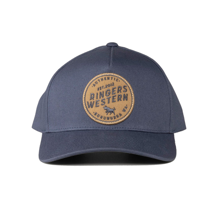 RINGERS WESTERN RYE BASEBALL CAP - YALE BLUE