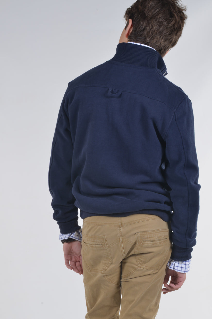 Bullrush Ladies 3 Button Sweat_Navy