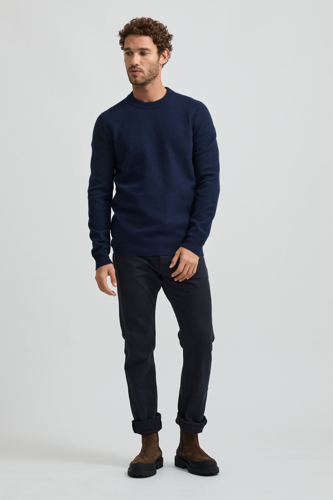 TOORALLIE MEN'S BOILED KNIT CREW