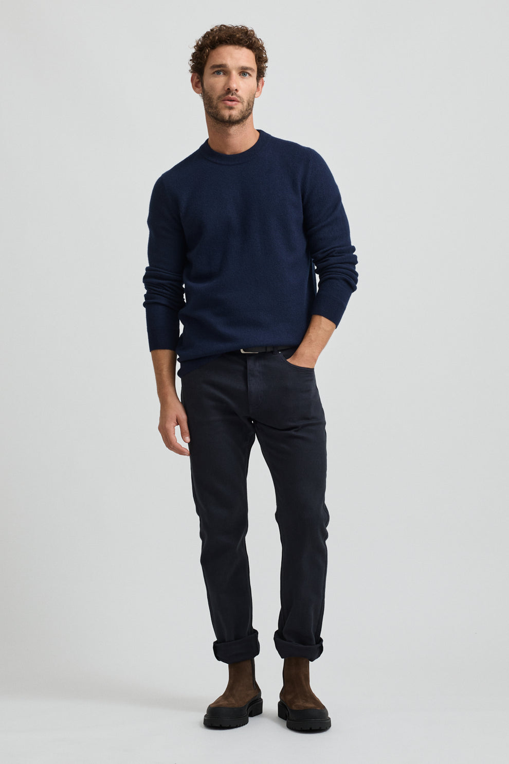 TOORALLIE MEN'S BOILED KNIT CREW