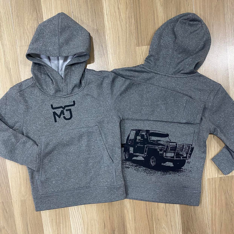 MJ Kids Land Cruiser Hoodie - Grey