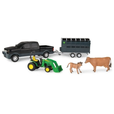 JOHN DEERE ANIMAL HAULING SET