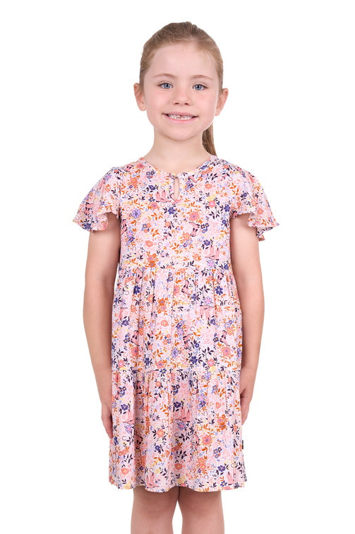 PURE WESTERN GIRLS JACINDA S/S DRESS (MULTICOLOUR)