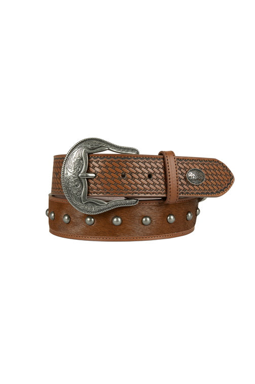 PURE WESTERN MENS TERRY BELT (TAN)