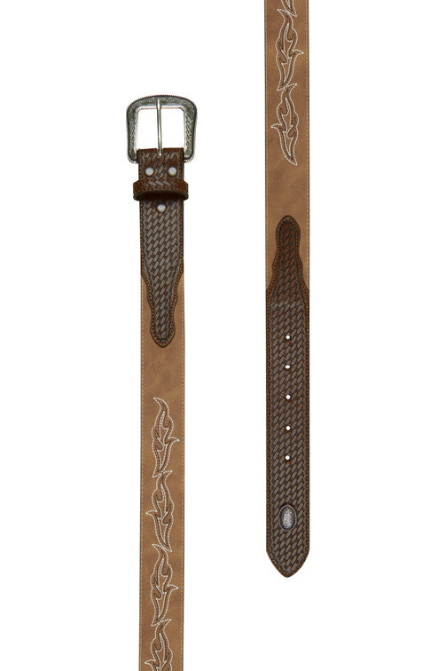 PURE WESTERN MENS WILSON BELT (TAN)