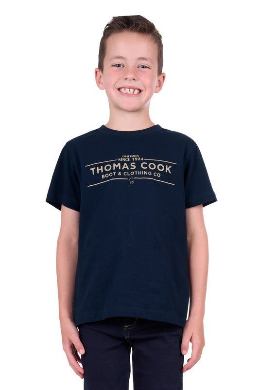 THOMAS COOK BOYS TYLER S/S TEE (NAVY)