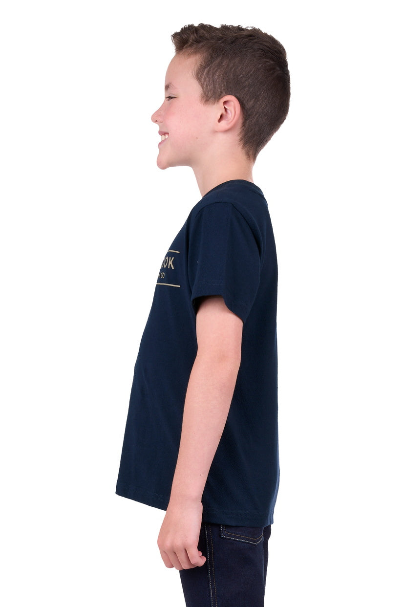 THOMAS COOK BOYS TYLER S/S TEE (NAVY)