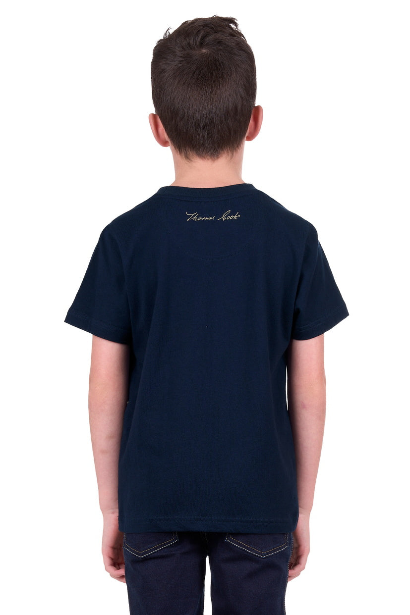 THOMAS COOK BOYS TYLER S/S TEE (NAVY)