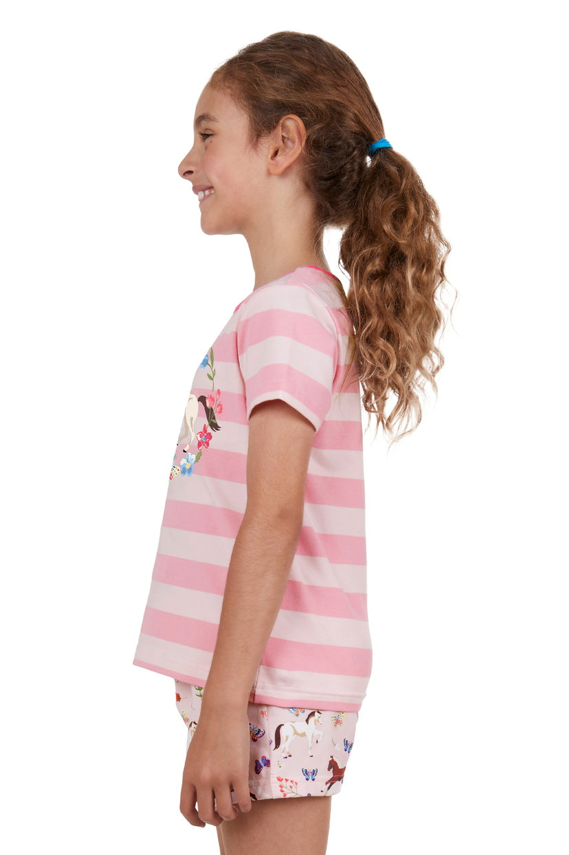 THOMAS COOK GIRLS LIVE TO RIDE PJS (PINK)