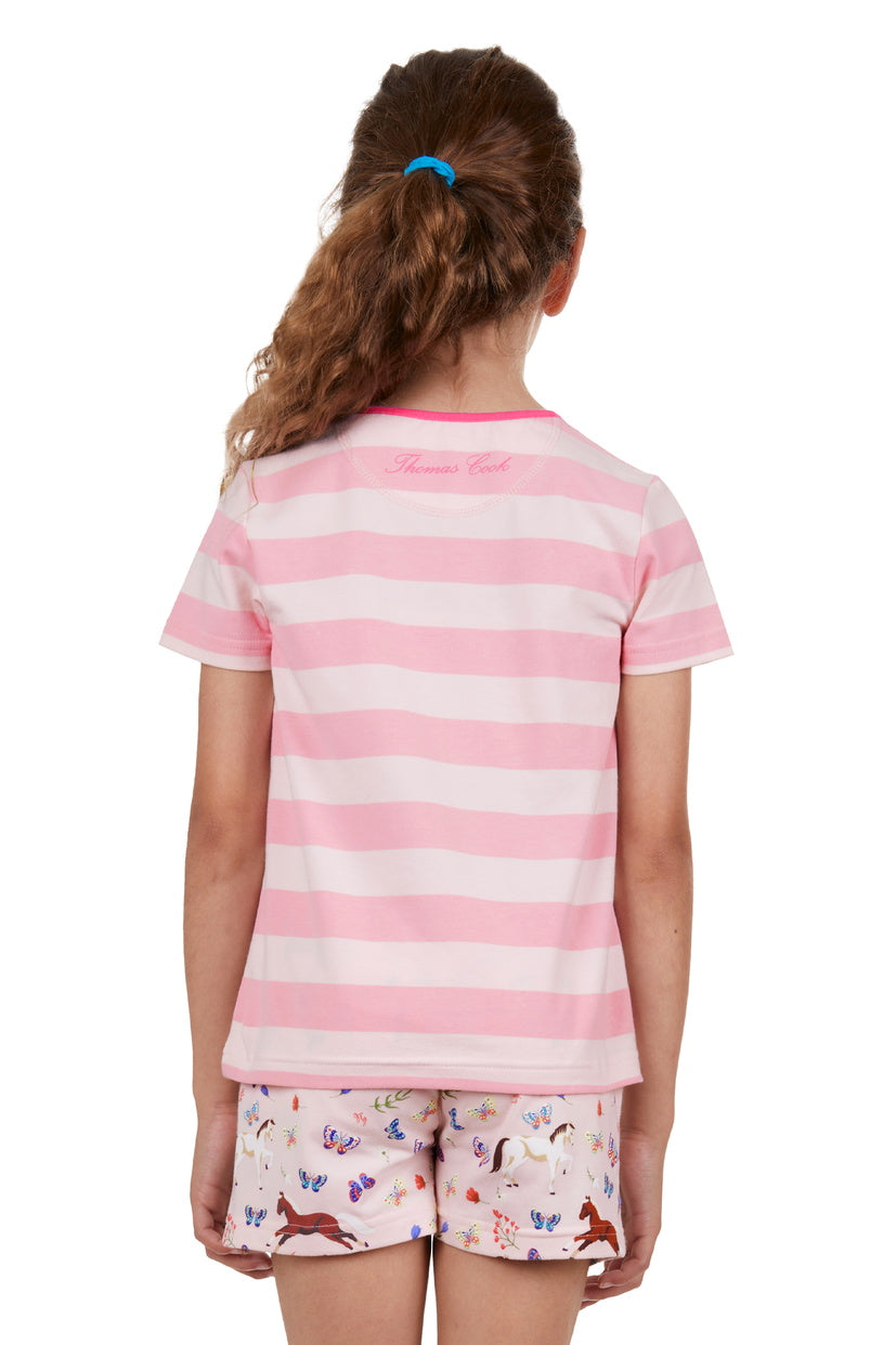 THOMAS COOK GIRLS LIVE TO RIDE PJS (PINK)