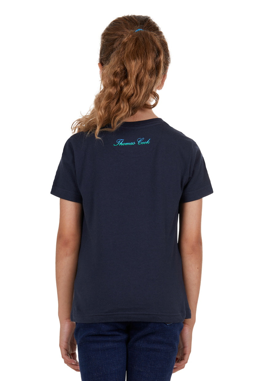 THOMAS COOK GIRLS WILLOW S/S TEE (NAVY)