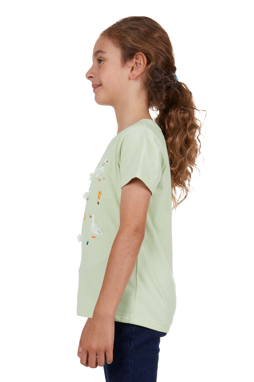 THOMAS COOK GIRLS EMMA S/S TEE (SAGE)