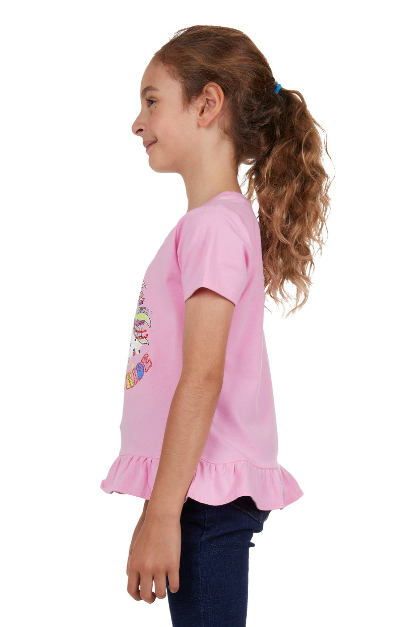 THOMAS COOK GIRLS GOLDIE S/S TEE (PINK)