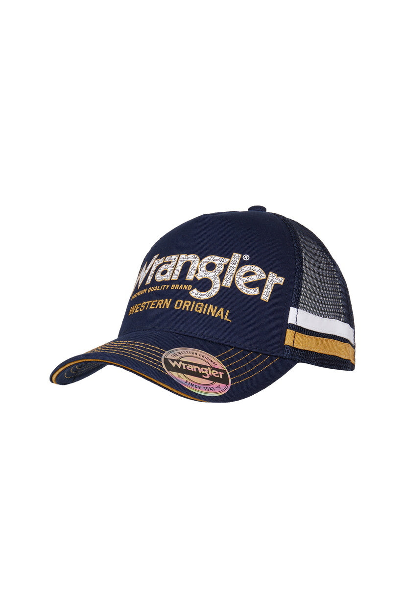 WRANGLER CADE TRUCKER CAP (NAVY)