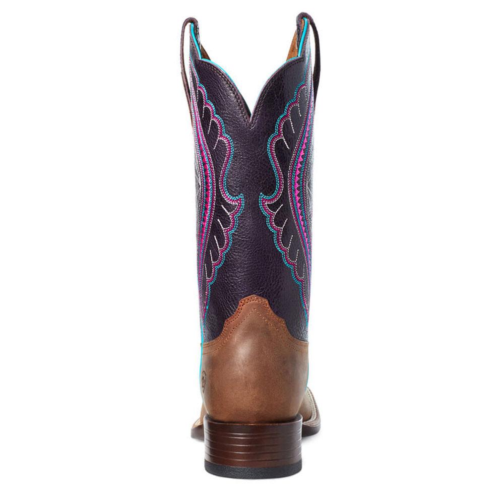 Ariat Women's PrimeTime - Tabacco / Shadow Purple