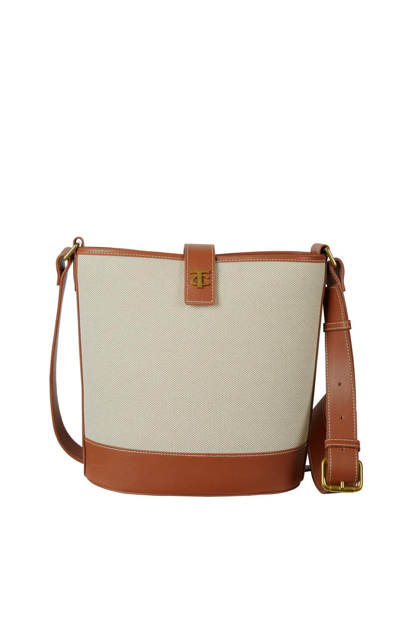 THOMAS COOK MACY BUCKET BAG (TAN/NATURAL)