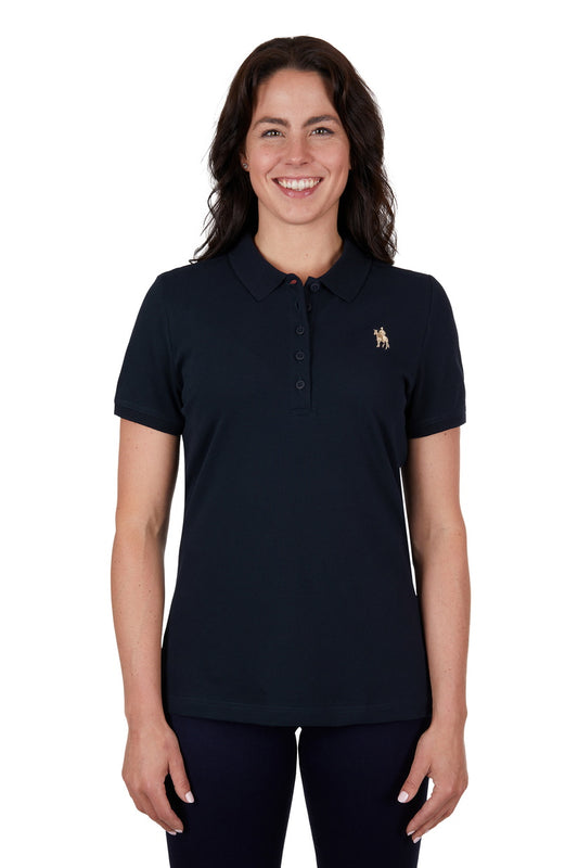 THOMAS COOK WOMENS MIA SS POLO (NAVY)