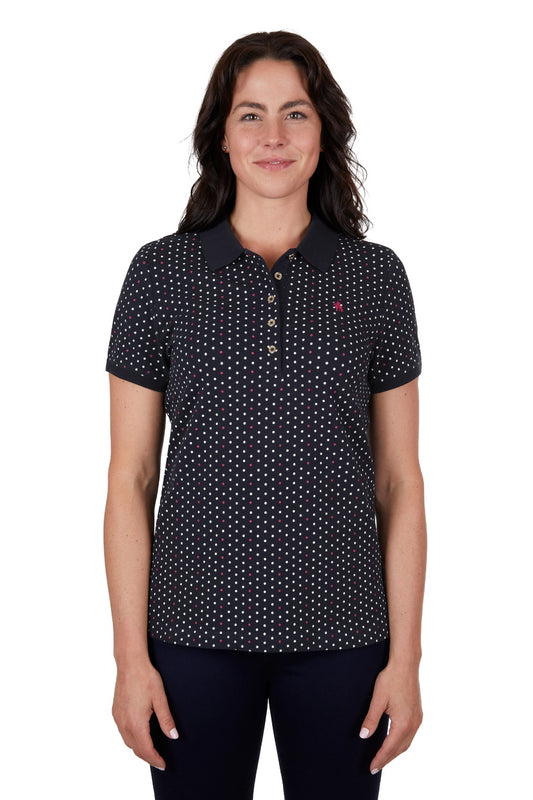 THOMAS COOK WOMENS MAISIE SS POLO (NAVY)