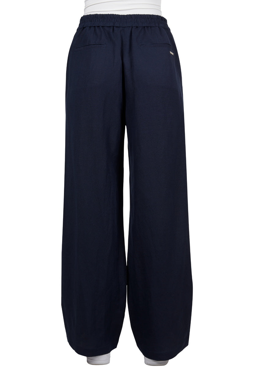 THOMAS COOK WOMENS ISABEL LINEN PANT (NAVY)