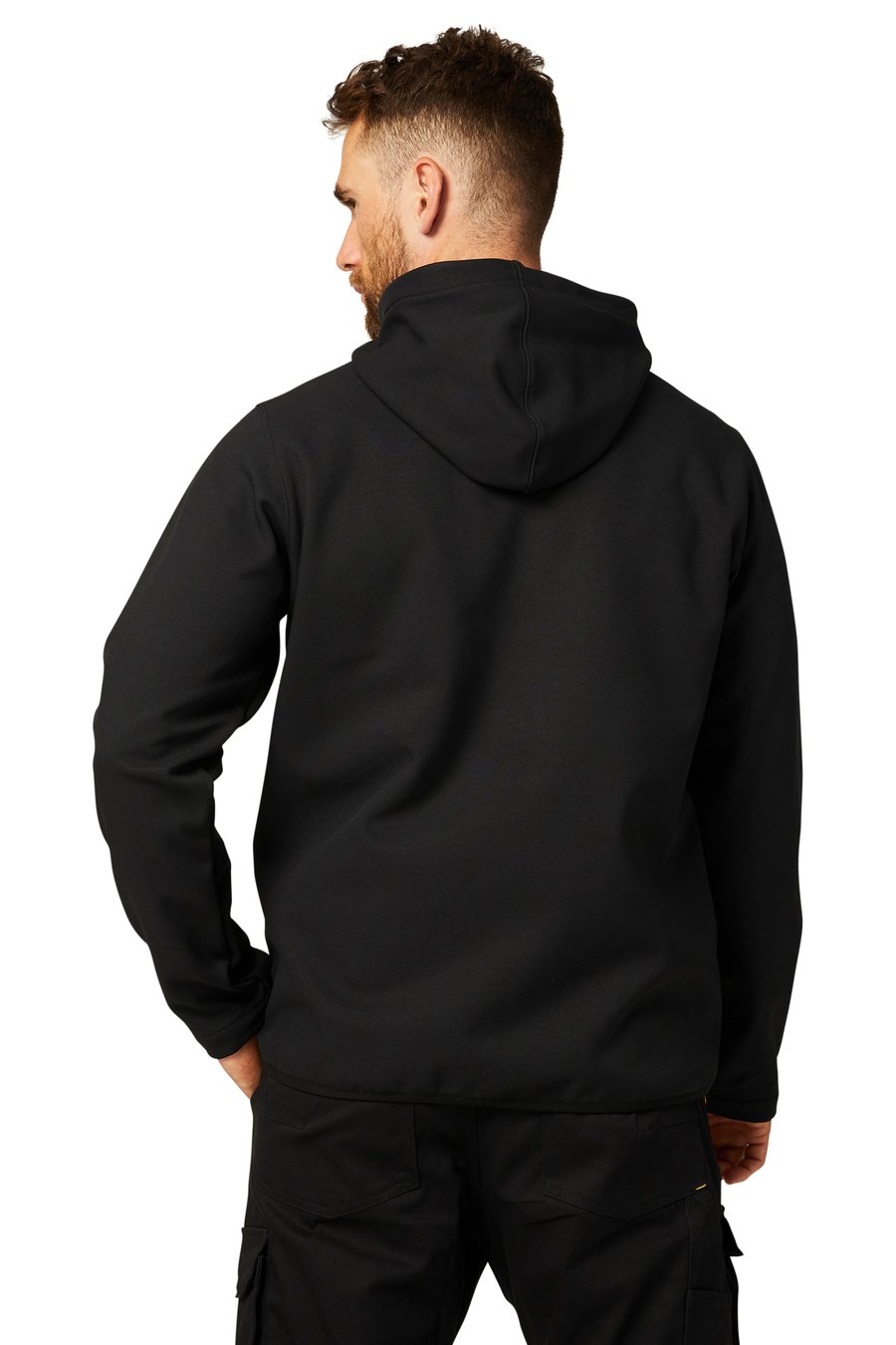 CAT SIDEWINDER HOODED SWEATSHIRT (BLACK) - CLEARANCE