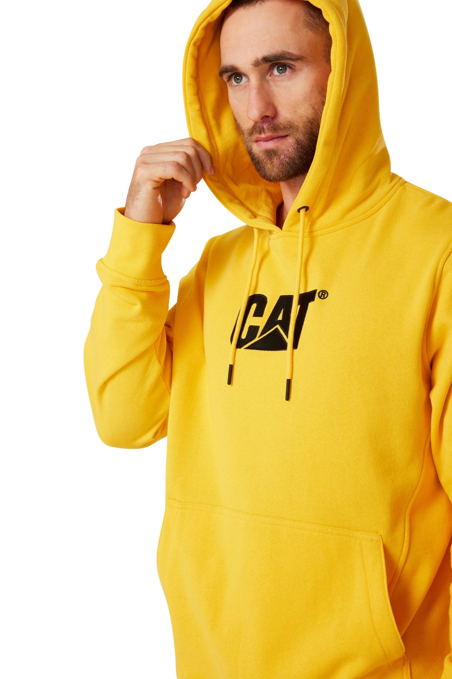 CAT Fleece Logo Pullover Hoodie