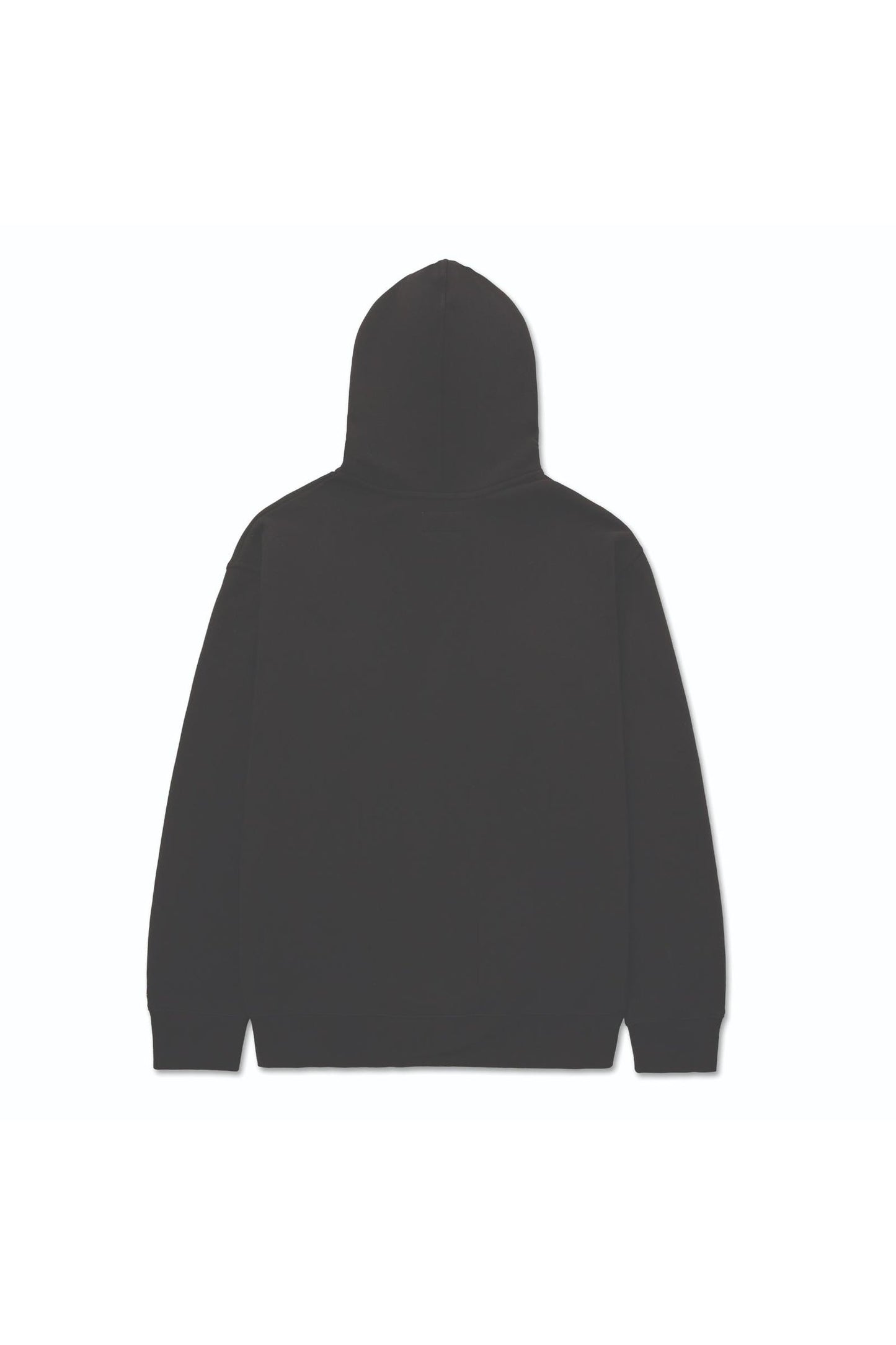 CAT LOGO OVERSIZED PULLOVER HOODIE (PITCH BLACK / TRADEMARK)