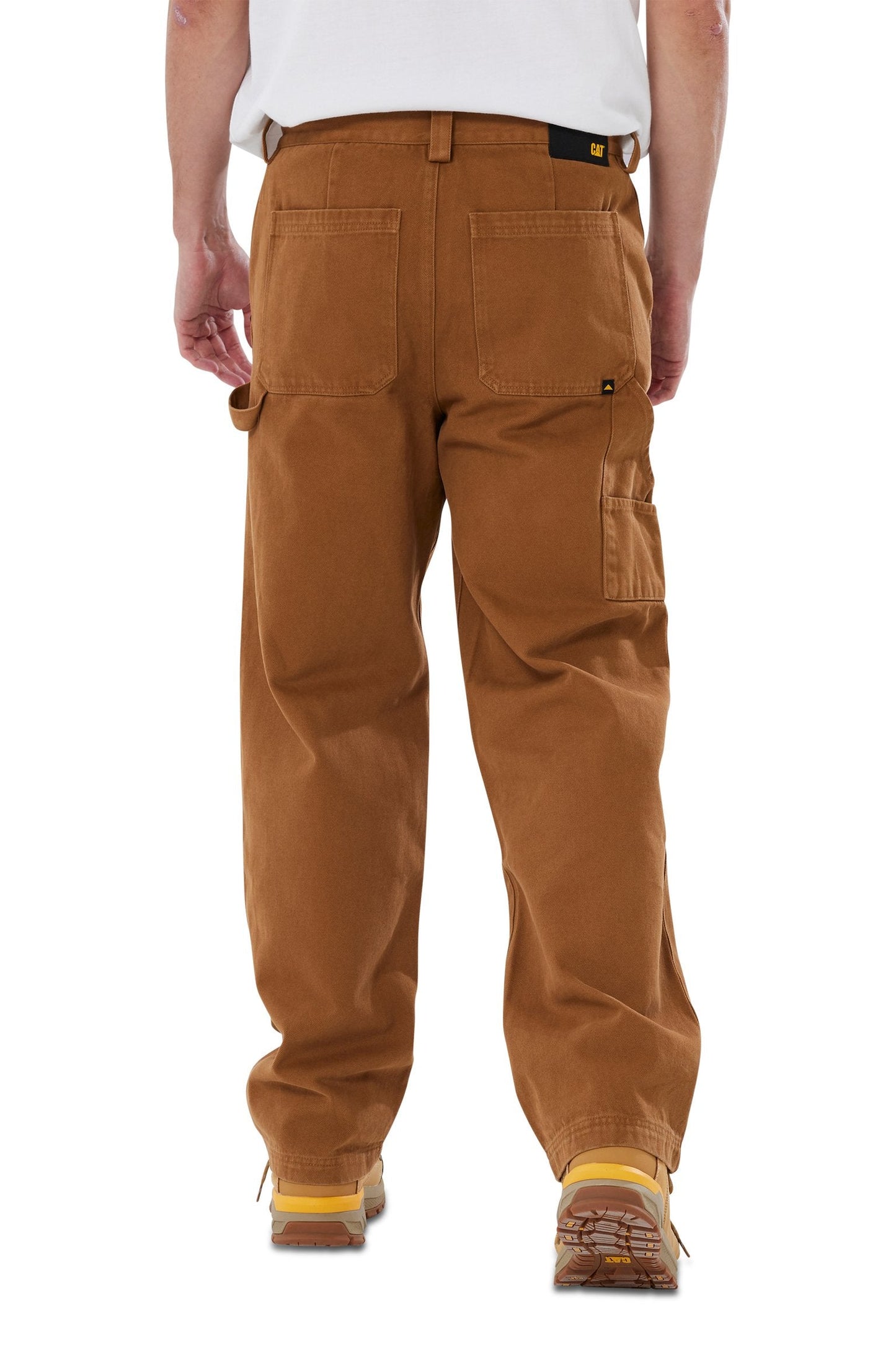 CAT MEN'S TWILL CARPENTER STRAIGHT PANT (BRONZE)