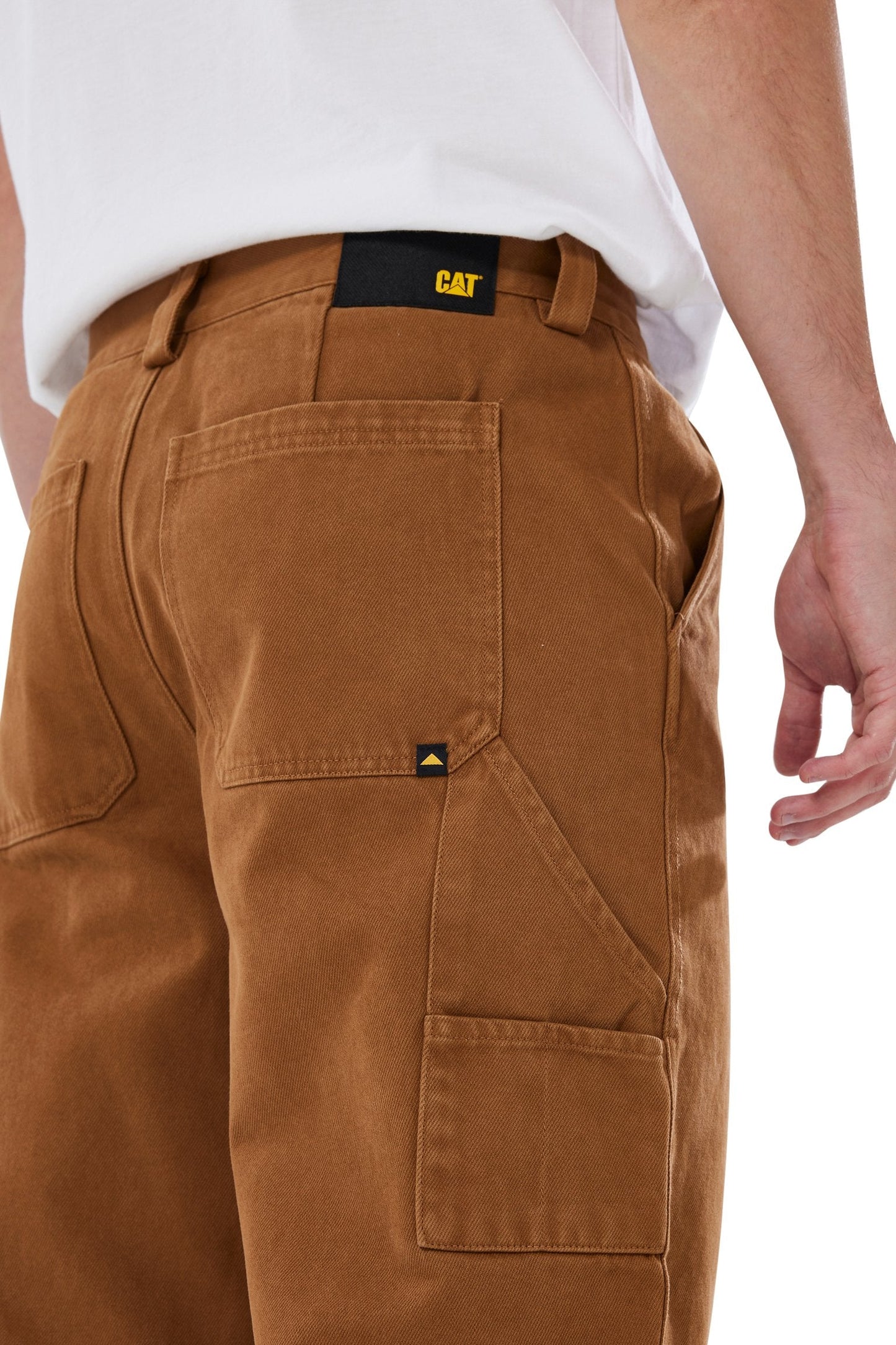 CAT MEN'S TWILL CARPENTER STRAIGHT PANT (BRONZE)