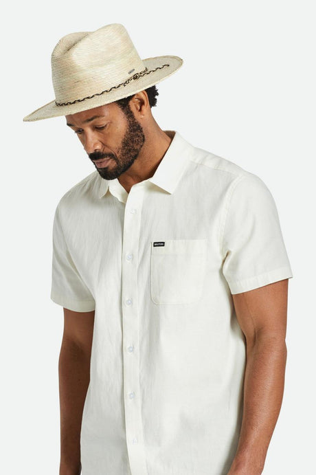 Brixton Messer Western Straw Fedora