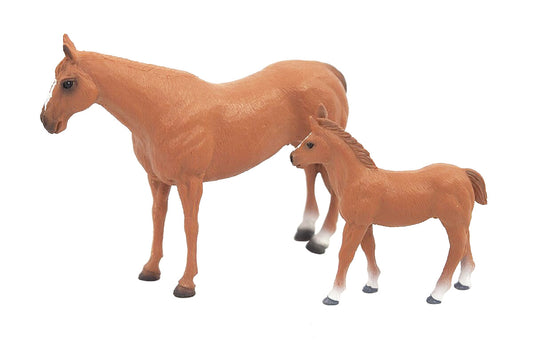 Big Country Toys - Quarter Horse Mare & Colt