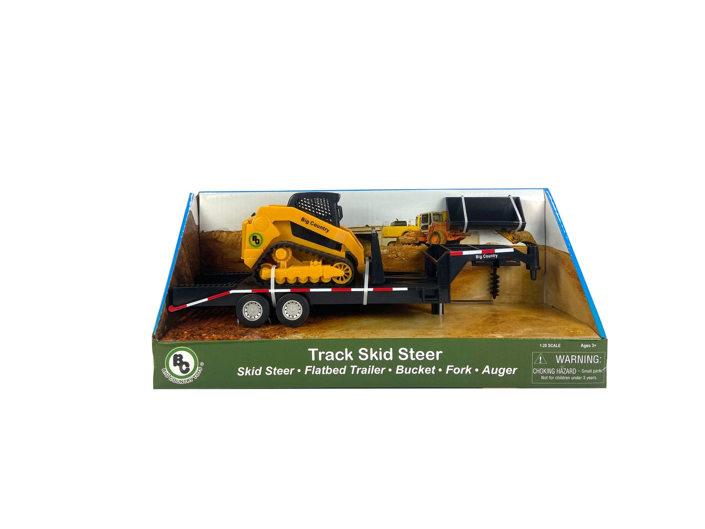 Big Country Toys - Track Skid Steer, Trailer and Accessories