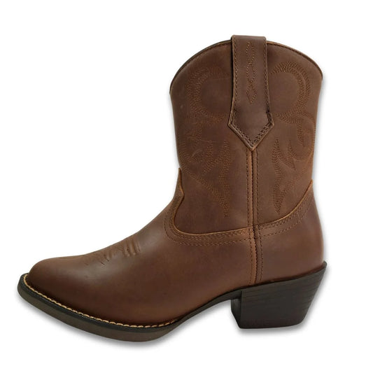 Baxter Womens Gypsy Red Brown Ankle Boot