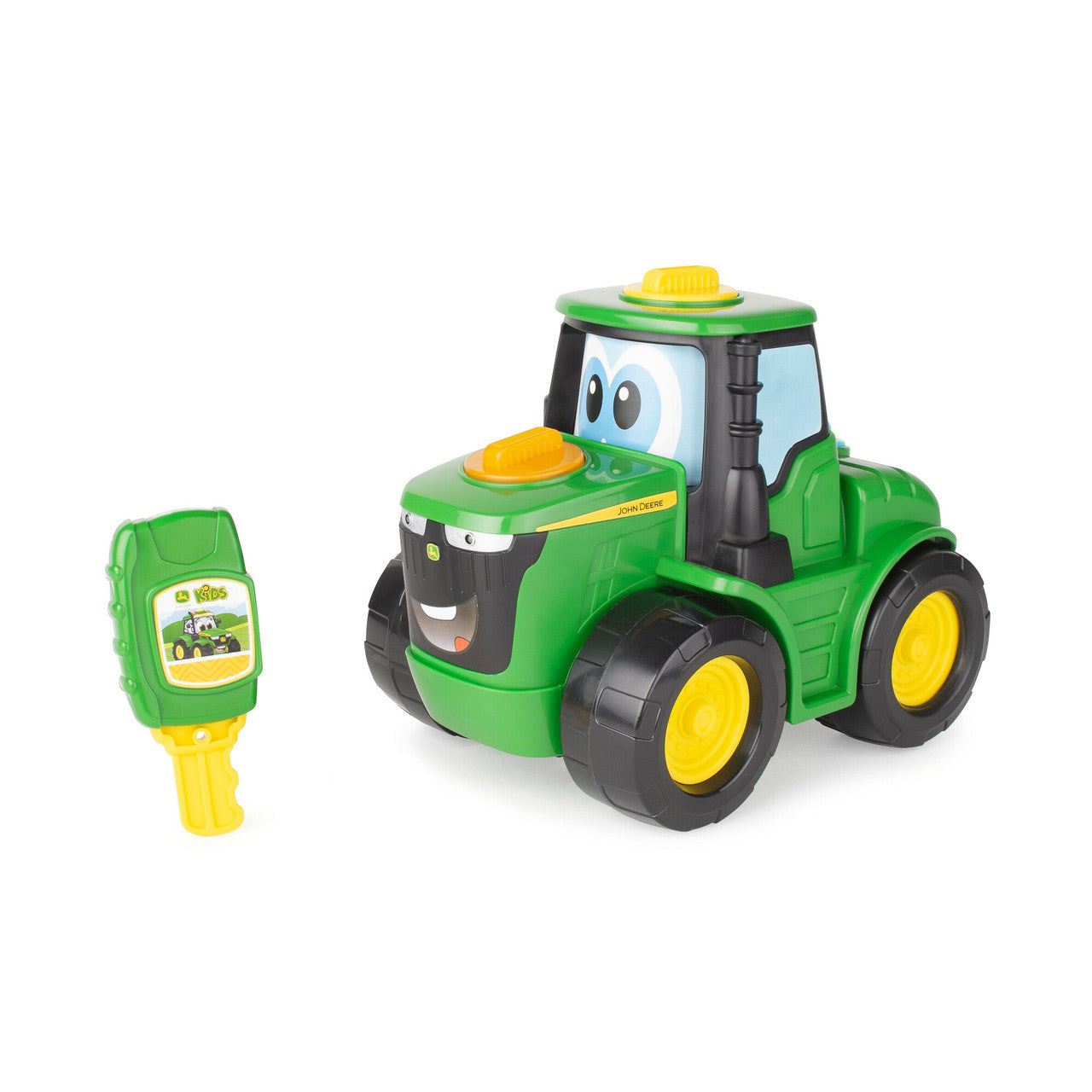 John Deere Key-n-Go Johnny Tractor with 15 Interactive Ways to Play