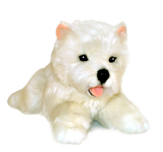 Bocchetta Toys - Pookie the West Highland White Terrier Puppy Size 28cm