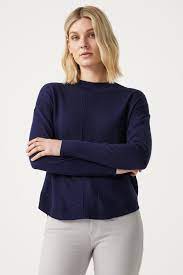 Toorallie Women's Summit Knit - Bright Navy