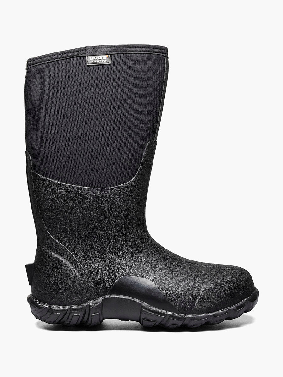 Bogs Mens Classic High Gumboot - Black