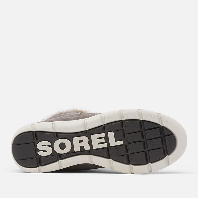 SOREL WOMEN'S EXPLORER JOAN - QUARRY/BLACK