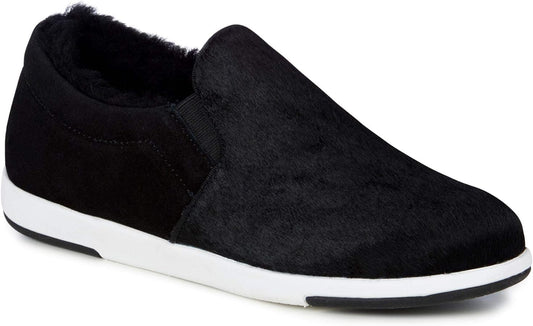 EMU Australia Brunswick Fur Shoe (Black) - FINAL SALE