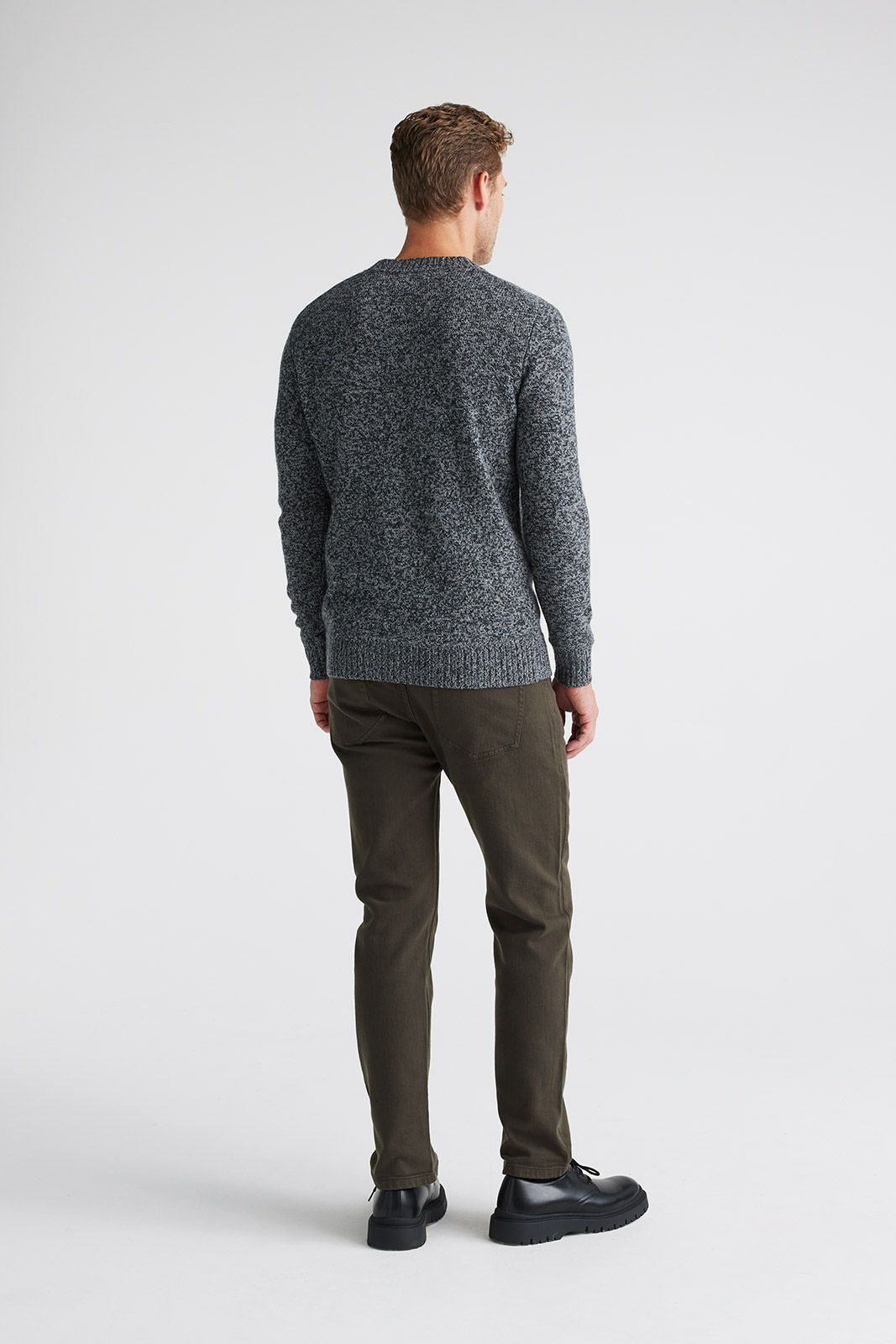 TOORALLIE MEN'S LAMBSWOOL CREW