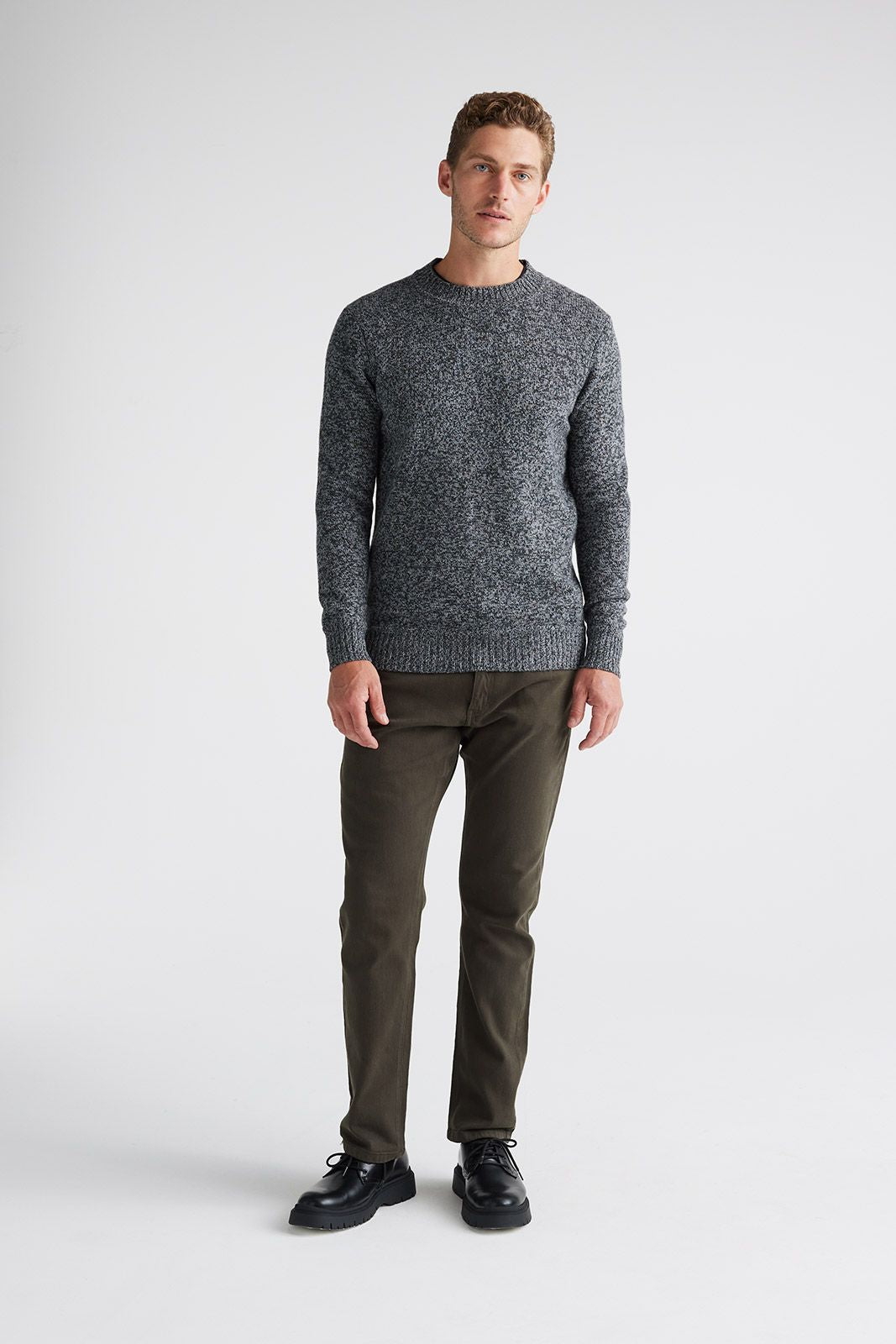 TOORALLIE MEN'S LAMBSWOOL CREW