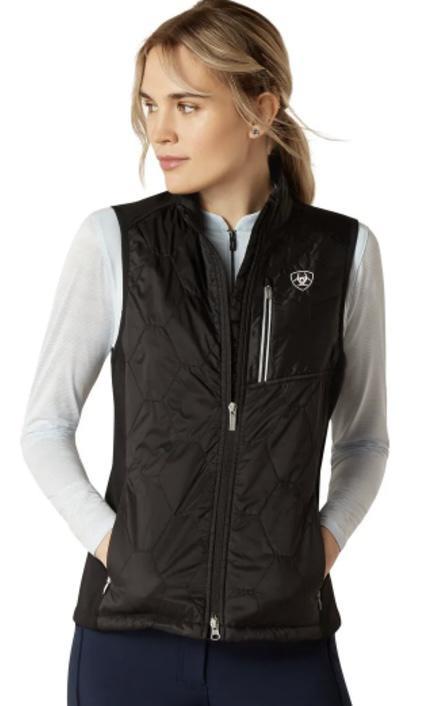 WOMENS ARIAT FUSION INSULATED VEST BLACK - (10049077)