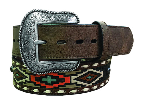 Roper Men's Aztec Belt (Brown)