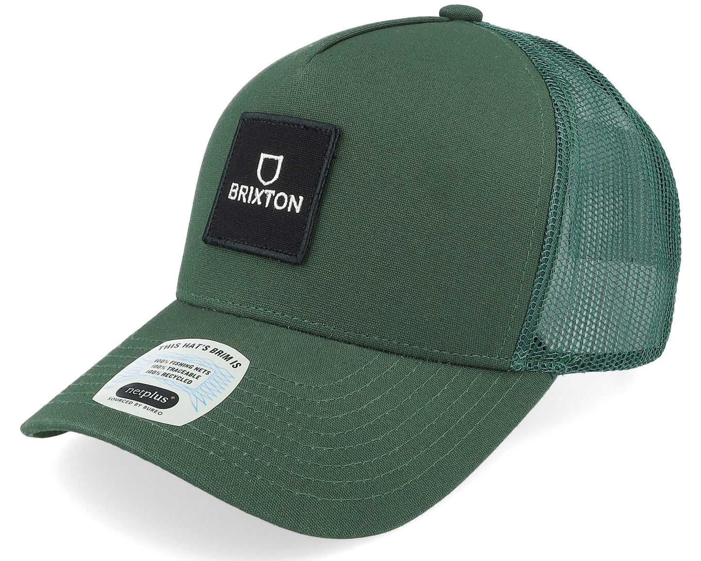 Brixton Alpha Block X C MP Mesh Cap - Agave Green