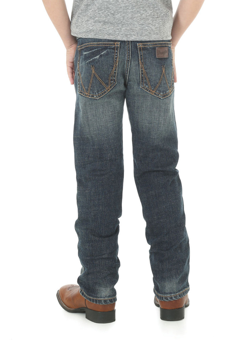 WRANGLER BOYS RETRO SLIM STRAIGHT JEAN (BOZEMAN) 8-18