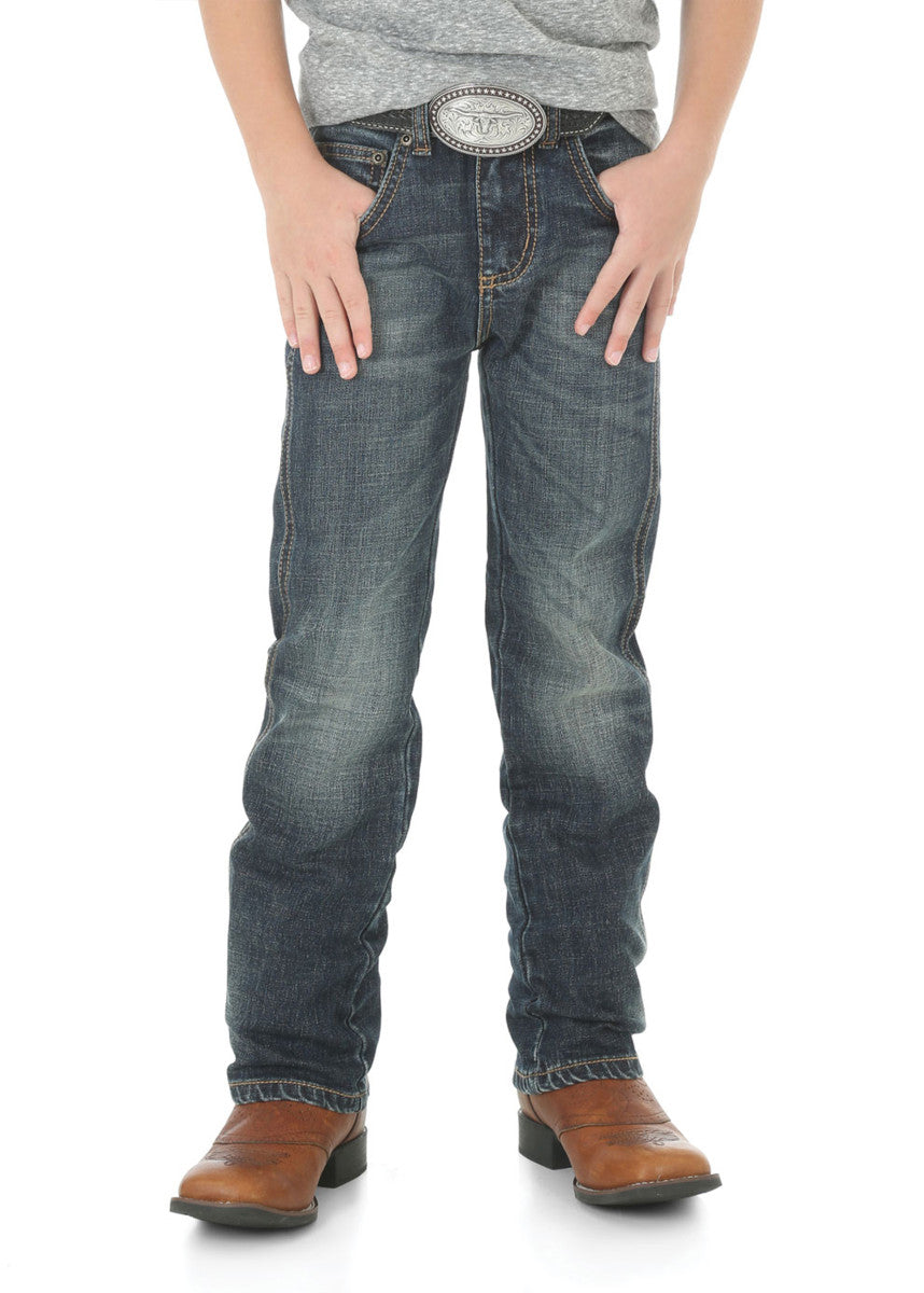 WRANGLER BOYS RETRO SLIM STRAIGHT JEAN (BOZEMAN) 8-18