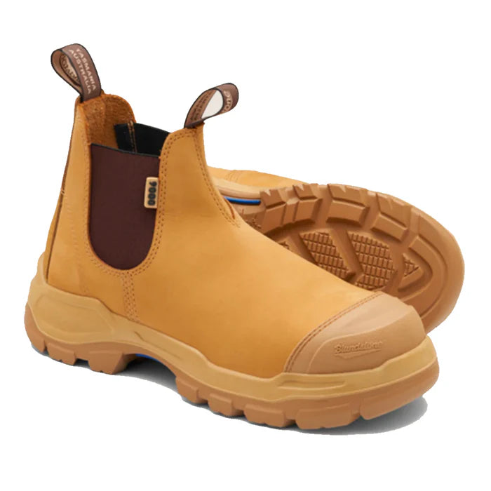 Blundstone 9000 PUR Safety E/S-V Cut Boot with Scuff Cap