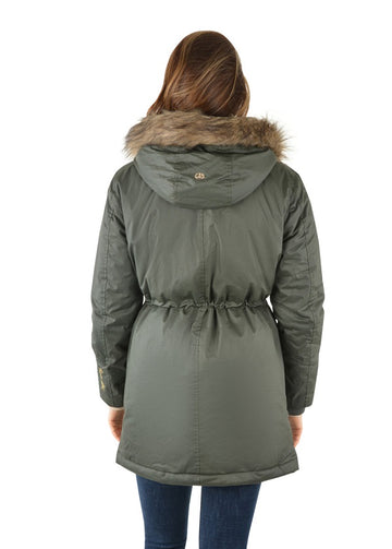 THOMAS COOK KATE WATER RESISTANT PARKA - KHAKI