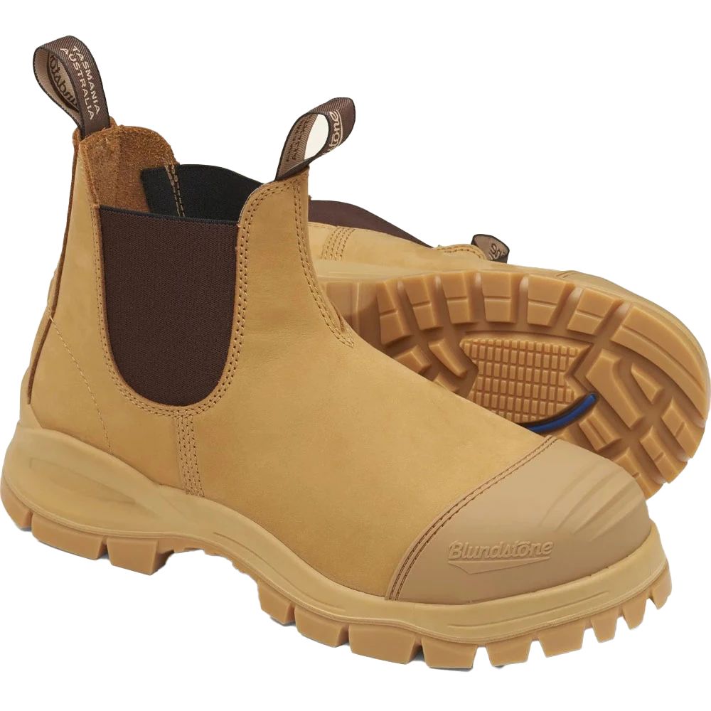 Blundstone 989 PUR Safety E/S-V Cut Boot with Scuff Cap